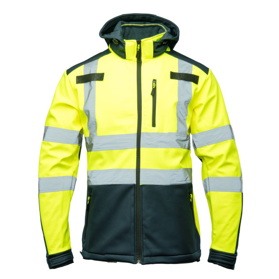 BRIXTON FLASH SOFTSHELL KURTKA ŻÓŁTA BF005 YG BRIXTON FLASH