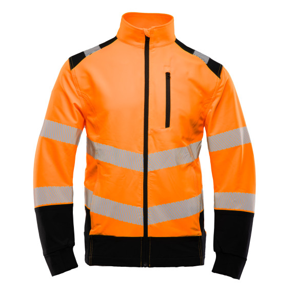 BLUZA FLASH OSTRZEGAWCZA POMARAŃCZ SKF004 KAT II SEVEN KINGS