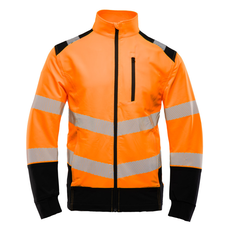 BLUZA FLASH OSTRZEGAWCZA POMARAŃCZ SKF004 KAT II SEVEN KINGS