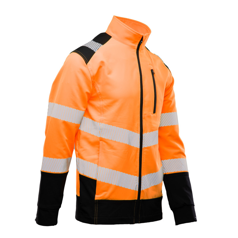 BLUZA FLASH OSTRZEGAWCZA POMARAŃCZ SKF004 KAT II SEVEN KINGS