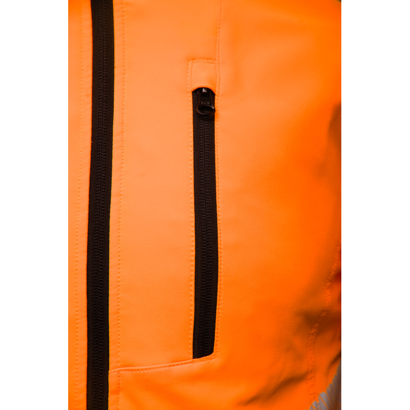 BLUZA FLASH OSTRZEGAWCZA POMARAŃCZ SKF004 KAT II SEVEN KINGS