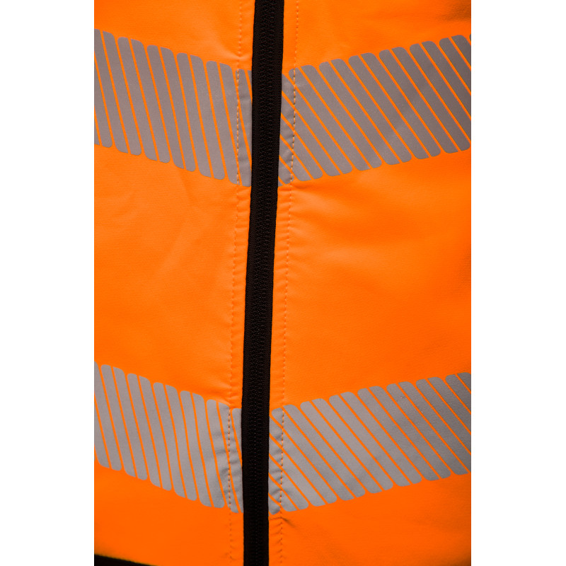 BLUZA FLASH OSTRZEGAWCZA POMARAŃCZ SKF004 KAT II SEVEN KINGS