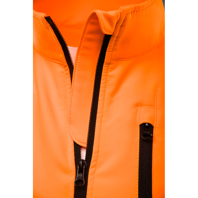 BLUZA FLASH OSTRZEGAWCZA POMARAŃCZ SKF004 KAT II SEVEN KINGS