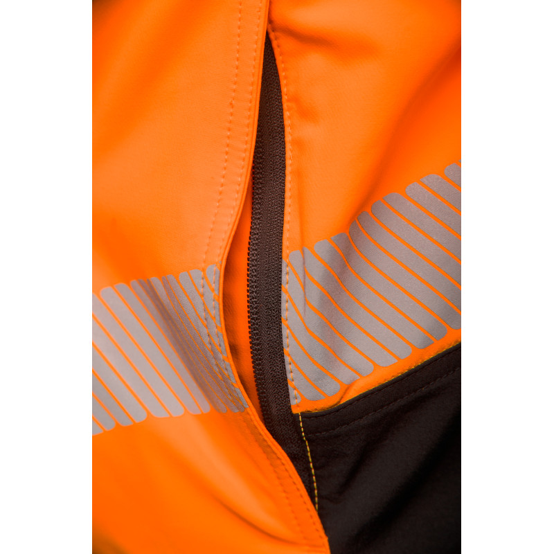 BLUZA FLASH OSTRZEGAWCZA POMARAŃCZ SKF004 KAT II SEVEN KINGS