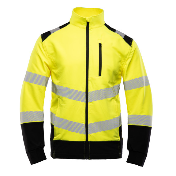 BLUZA FLASH OSTRZEGAWCZA ŻÓŁĆ SKF004 KAT II SEVEN KINGS