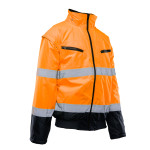 BOMBER HI-VI 2W1 – KAT.II KLASA 3 wstawka kolor BENEFIT HI VI