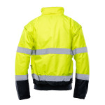 BOMBER HI-VI 2W1 – KAT.II KLASA 3 wstawka kolor BENEFIT HI VI
