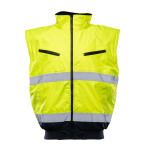 BOMBER HI-VI 2W1 – KAT.II KLASA 3 wstawka kolor BENEFIT HI VI