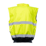 BOMBER HI-VI 2W1 – KAT.II KLASA 3 wstawka kolor BENEFIT HI VI