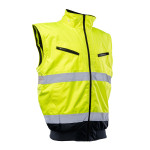 BOMBER HI-VI 2W1 – KAT.II KLASA 3 wstawka kolor BENEFIT HI VI