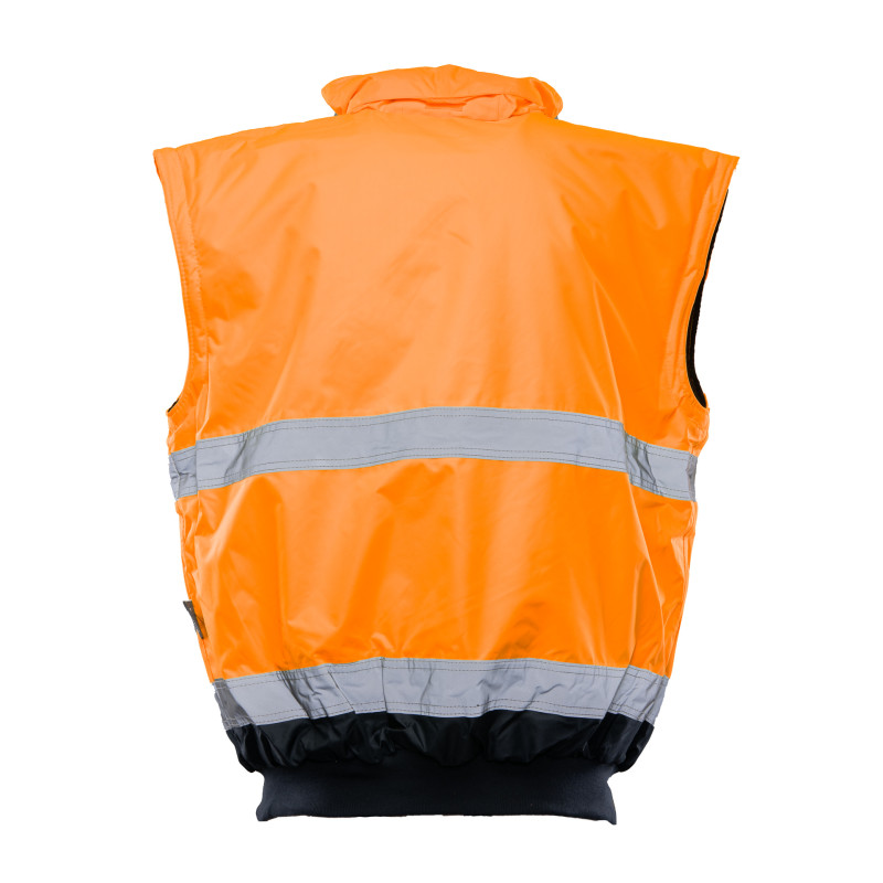 BOMBER HI-VI 2W1 – KAT.II KLASA 3 wstawka kolor BENEFIT HI VI