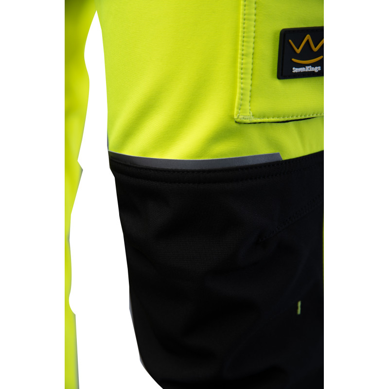 SEVEN KINGS FLASH SPODNIE SOFTSHELL OCIEPLANE SKF009(Y) SEVEN KINGS