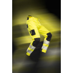 SPODNIE DO PASA FLASH OSTRZEGAWCZE ŻÓŁĆ SKF006 KAT II SEVEN KINGS