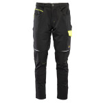 RIVAL SPODNIE SOFTSHELL CZARNY/ŻÓŁTY SEVEN KINGS