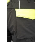 RIVAL SPODNIE SOFTSHELL CZARNY/ŻÓŁTY SEVEN KINGS