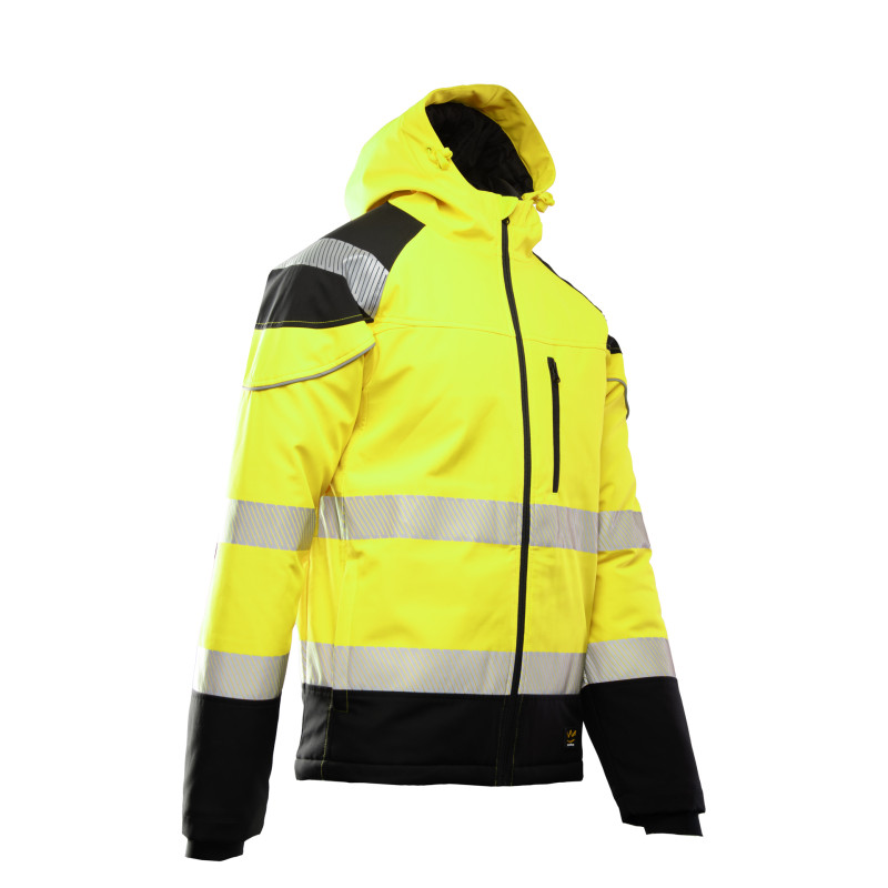 SEVEN KINGS FLASH KURTKA SOFTSHELL OCIEPLANY HIVI SKF007 ŻÓŁTY SEVEN_KINGS