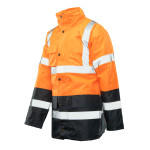 BENEFIT HI-VI KURTKA PARKA - KAT.II KLASA 3 BENEFIT HI VI