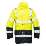 BENEFIT HI-VI KURTKA PARKA - KAT.II KLASA 3 BENEFIT HI VI