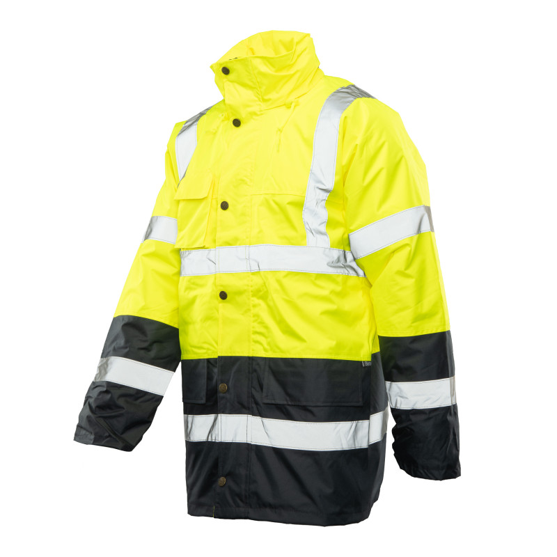 BENEFIT HI-VI KURTKA PARKA - KAT.II KLASA 3 BENEFIT HI VI