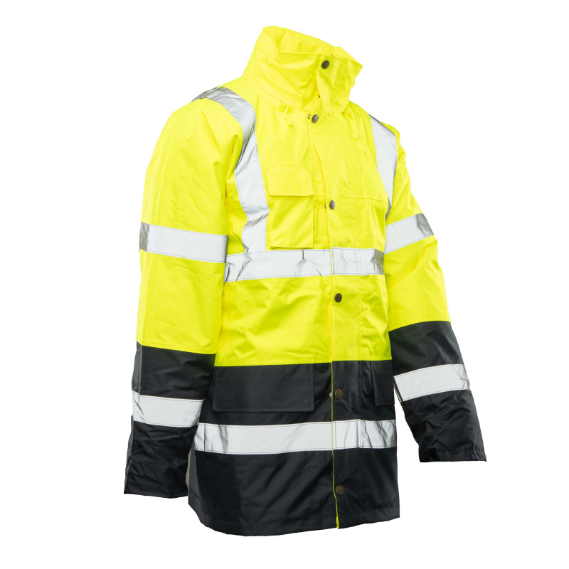 BENEFIT HI-VI KURTKA PARKA - KAT.II KLASA 3 BENEFIT HI VI