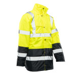BENEFIT HI-VI KURTKA PARKA - KAT.II KLASA 3 BENEFIT HI VI