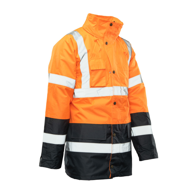 BENEFIT HI-VI KURTKA PARKA - KAT.II KLASA 3 BENEFIT HI VI