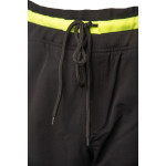 FLASH JOGGER SPODNIE SKF03Y CZARNY/ŻÓŁTY KAT II SEVEN KINGS