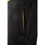 FLASH JOGGER SPODNIE SKF03Y CZARNY/ŻÓŁTY KAT II SEVEN KINGS