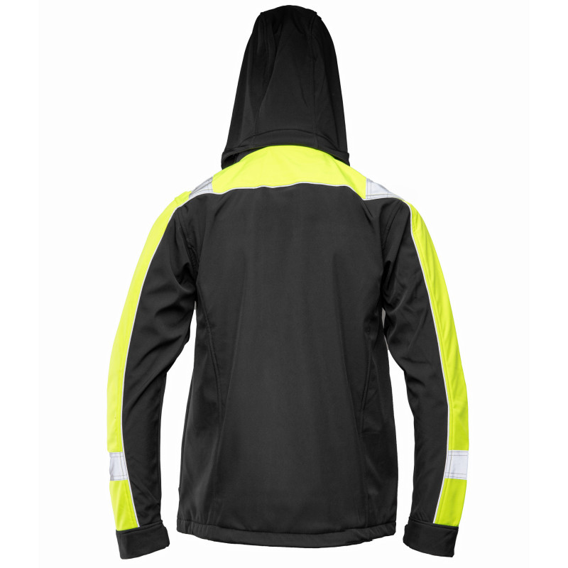 RIVAL SOFTSHELL RIVAL CZARNY/ŻÓŁĆ SEVEN_KINGS