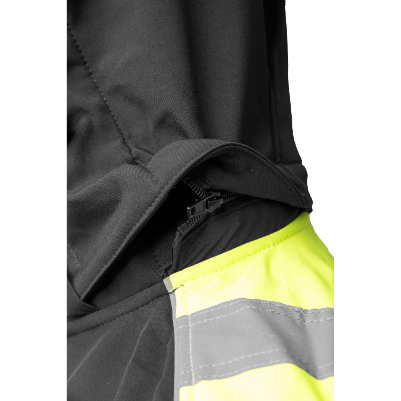 RIVAL SOFTSHELL RIVAL CZARNY/ŻÓŁĆ SEVEN_KINGS