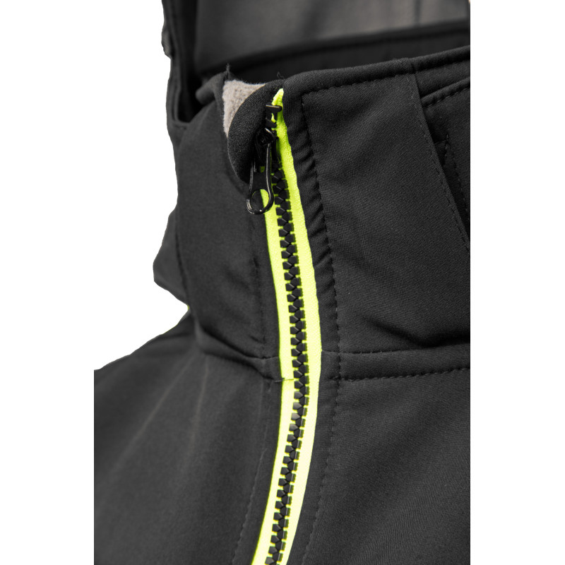 RIVAL SOFTSHELL RIVAL CZARNY/ŻÓŁĆ SEVEN_KINGS