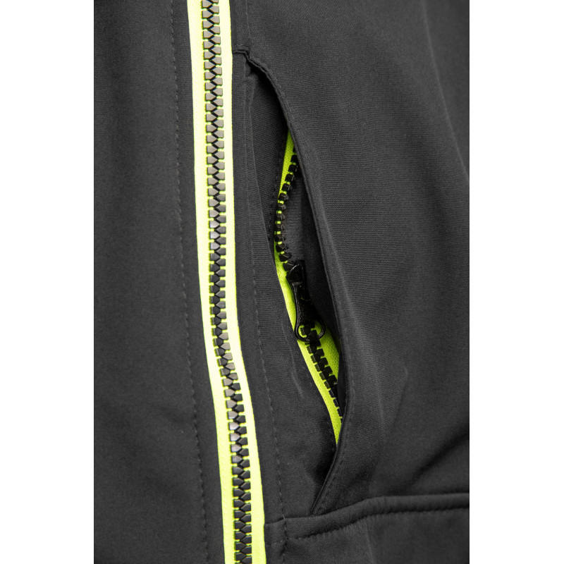 RIVAL SOFTSHELL RIVAL CZARNY/ŻÓŁĆ SEVEN_KINGS