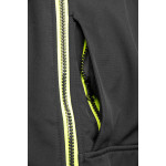 RIVAL SOFTSHELL RIVAL CZARNY/ŻÓŁĆ SEVEN_KINGS