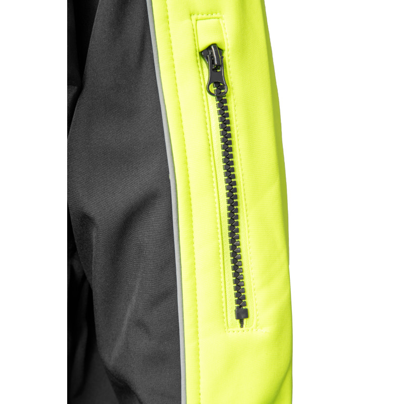 RIVAL SOFTSHELL RIVAL CZARNY/ŻÓŁĆ SEVEN_KINGS