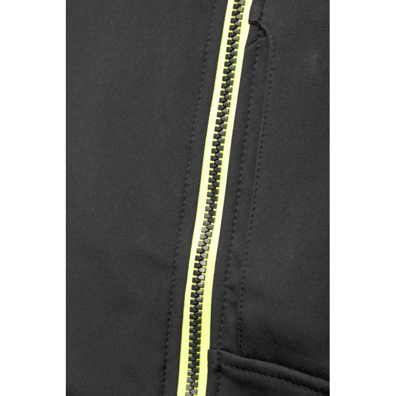 RIVAL SOFTSHELL RIVAL CZARNY/ŻÓŁĆ SEVEN_KINGS