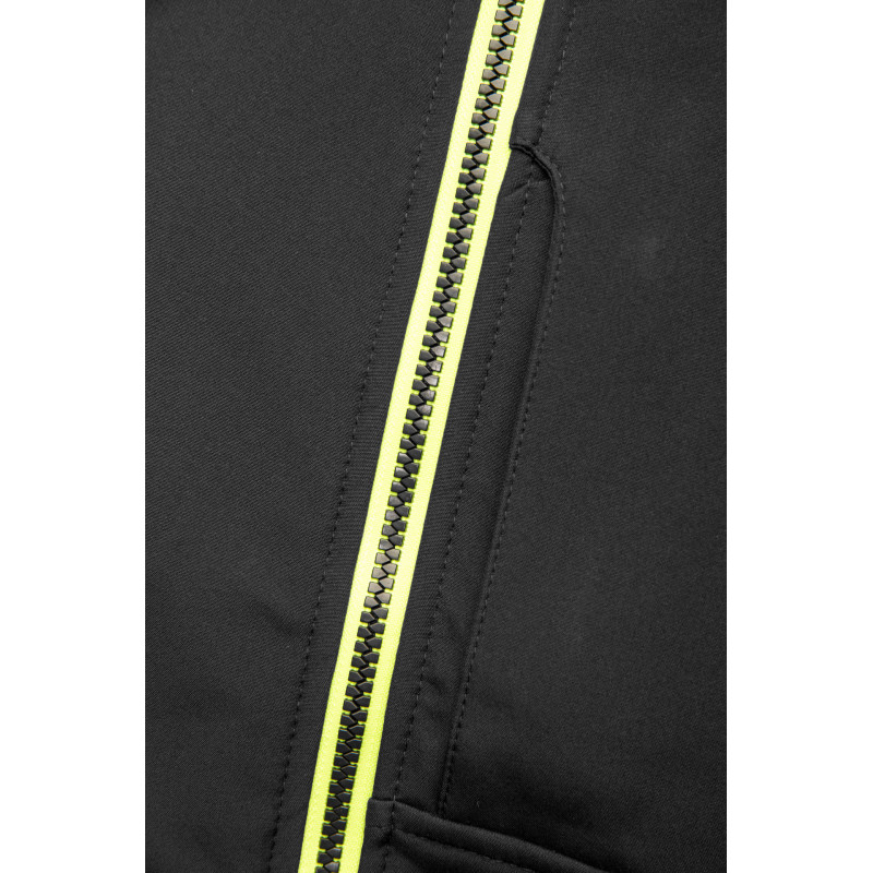 RIVAL SOFTSHELL RIVAL CZARNY/ŻÓŁĆ SEVEN_KINGS