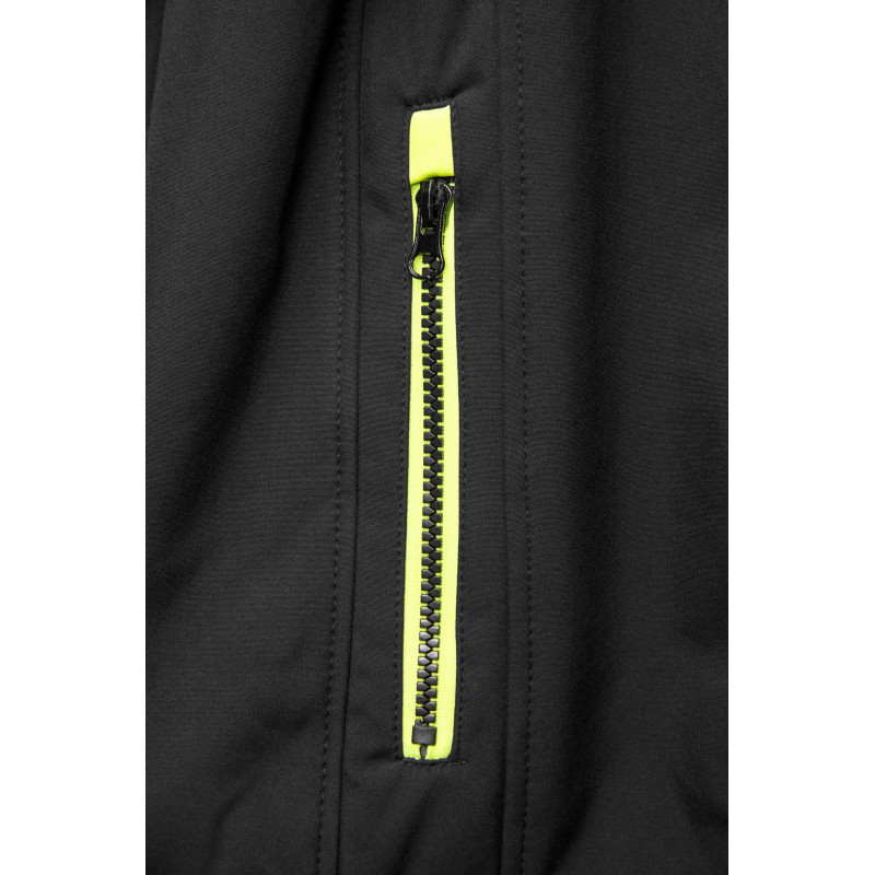 RIVAL SOFTSHELL RIVAL CZARNY/ŻÓŁĆ SEVEN_KINGS