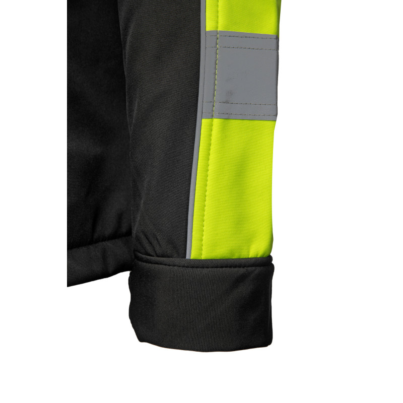 RIVAL SOFTSHELL RIVAL CZARNY/ŻÓŁĆ SEVEN_KINGS