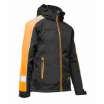 RIVAL SOFTSHELL CZARNY/POMARAŃCZ SEVEN_KINGS