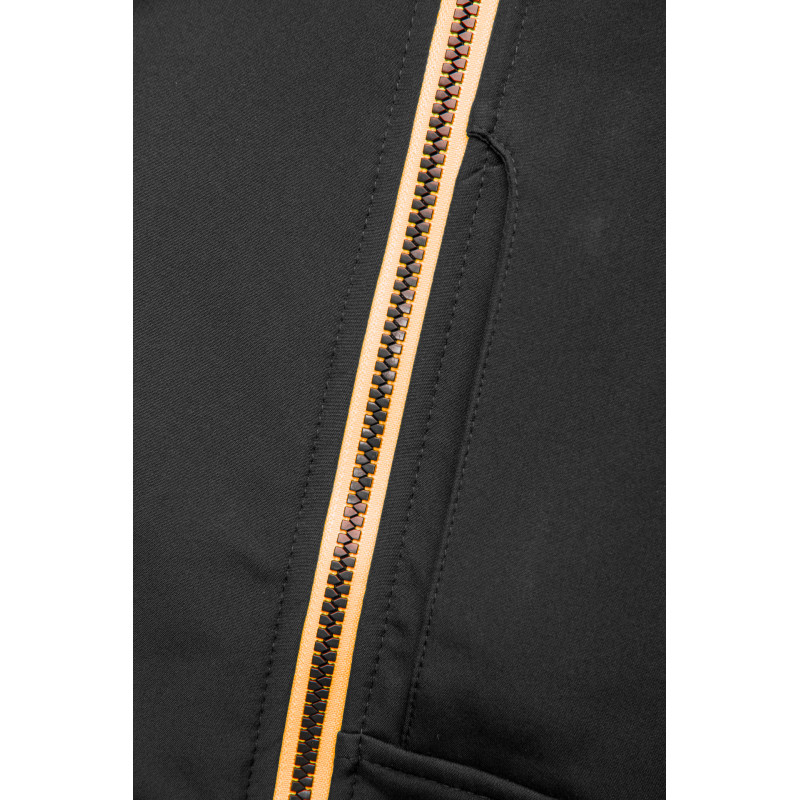 RIVAL SOFTSHELL CZARNY/POMARAŃCZ SEVEN_KINGS