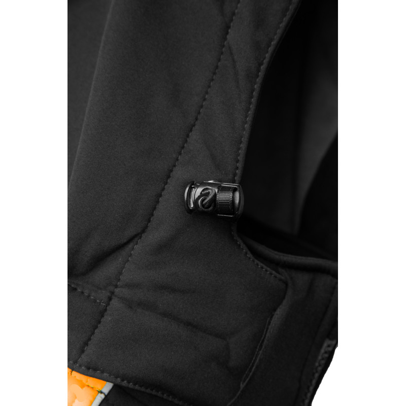 RIVAL SOFTSHELL CZARNY/POMARAŃCZ SEVEN_KINGS