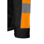 RIVAL SOFTSHELL CZARNY/POMARAŃCZ SEVEN_KINGS