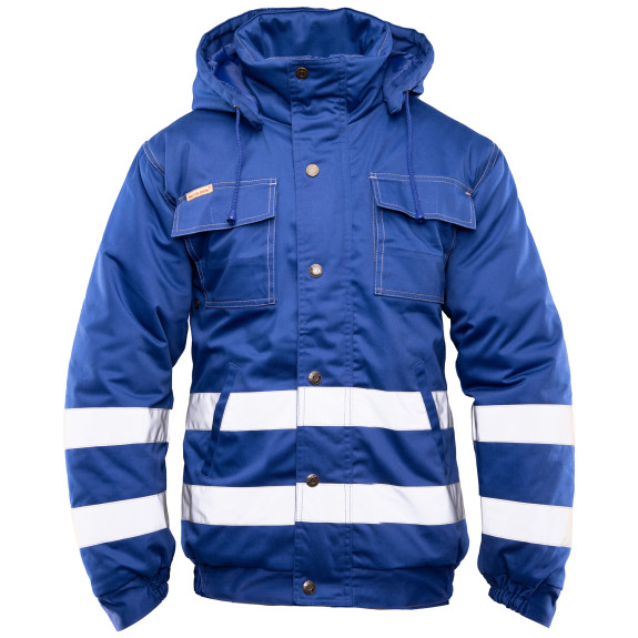 BRIXTON SNOW KURTKA OCIEPLANA NIEBIESKI / PASY ODBLASK BRIXTON SNOW