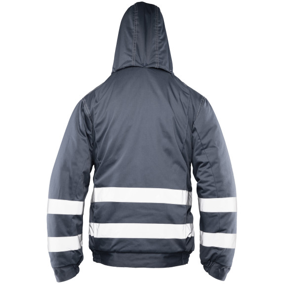 BRIXTON SNOW KURTKA OCIEPLANA STAL / PASY ODBLASK BRIXTON SNOW 2