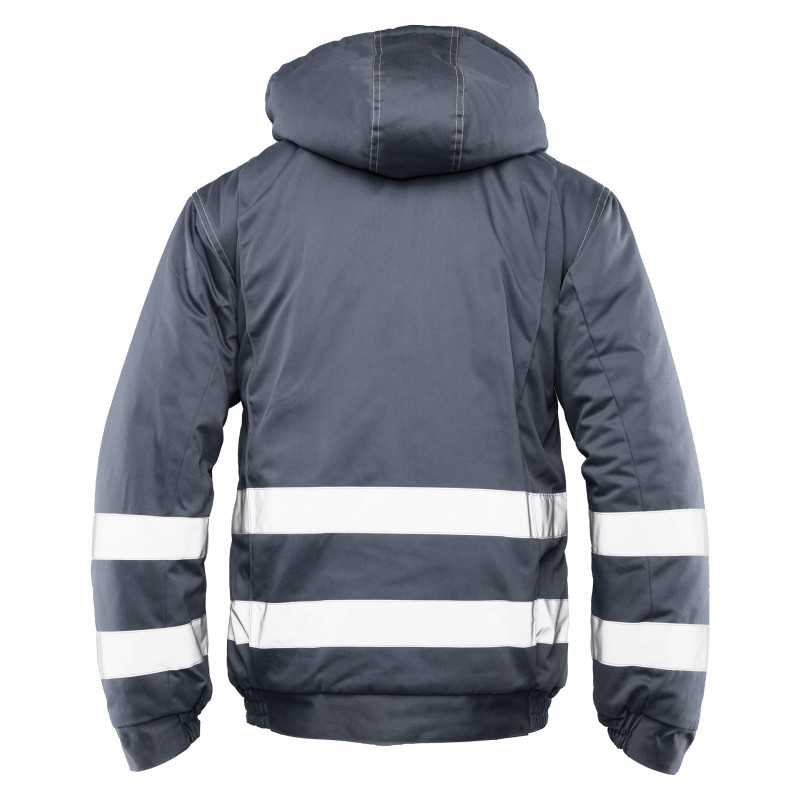 BRIXTON SNOW KURTKA OCIEPLANA STAL / PASY ODBLASK BRIXTON SNOW