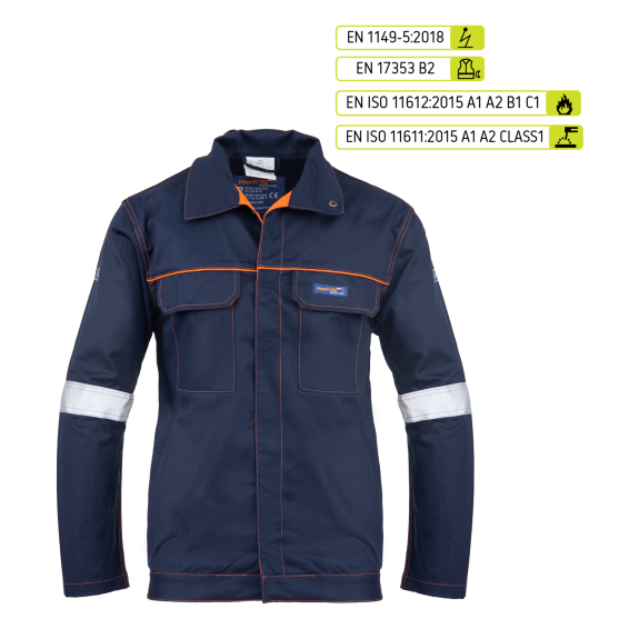 BLUZA ODBLASK KAT.II PROFFLAM ANTISTATIC