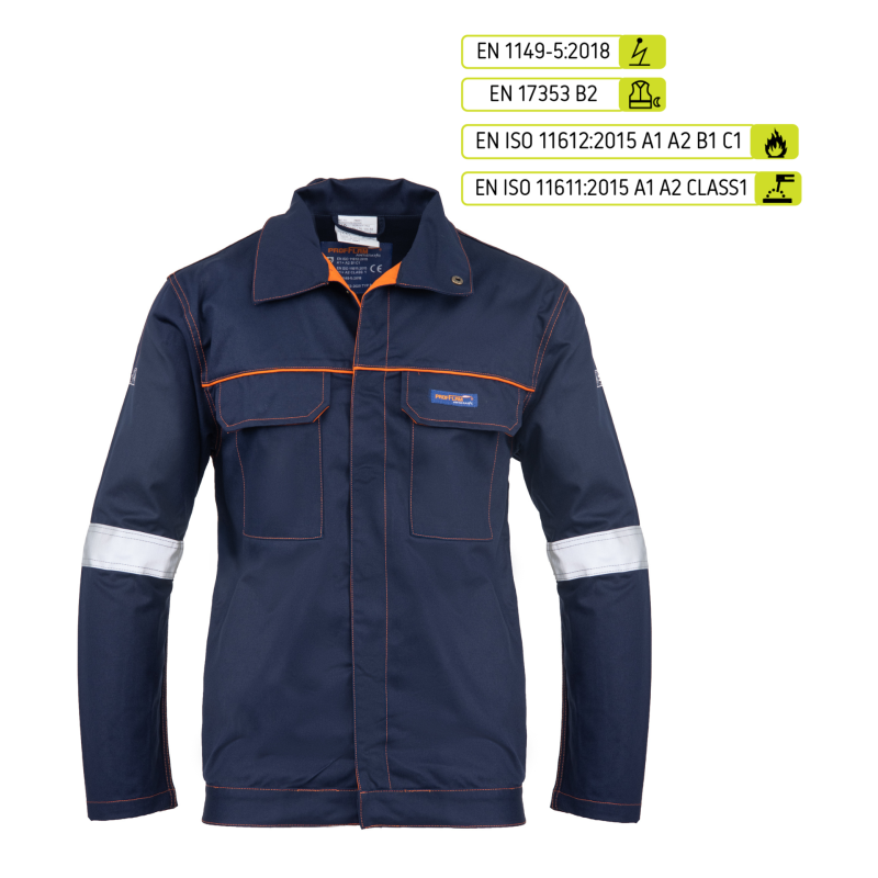 BLUZA ODBLASK KAT.II PROFFLAM ANTISTATIC