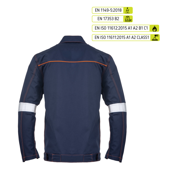 BLUZA ODBLASK KAT.II PROFFLAM ANTISTATIC 2
