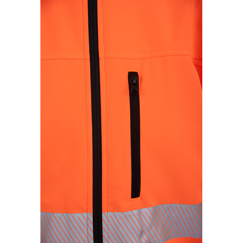 SEVEN KINGS FLASH KURTKA SOFTSHELL OCIEPLANY HIVI SKF007 POMARAŃCZ SEVEN KINGS.
