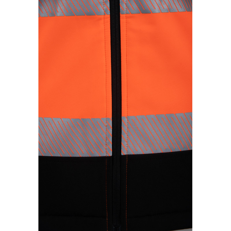 SEVEN KINGS FLASH KURTKA SOFTSHELL OCIEPLANY HIVI SKF007 POMARAŃCZ SEVEN KINGS.